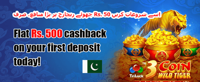 خوش آمدید رجسٹریشن بونس promotion